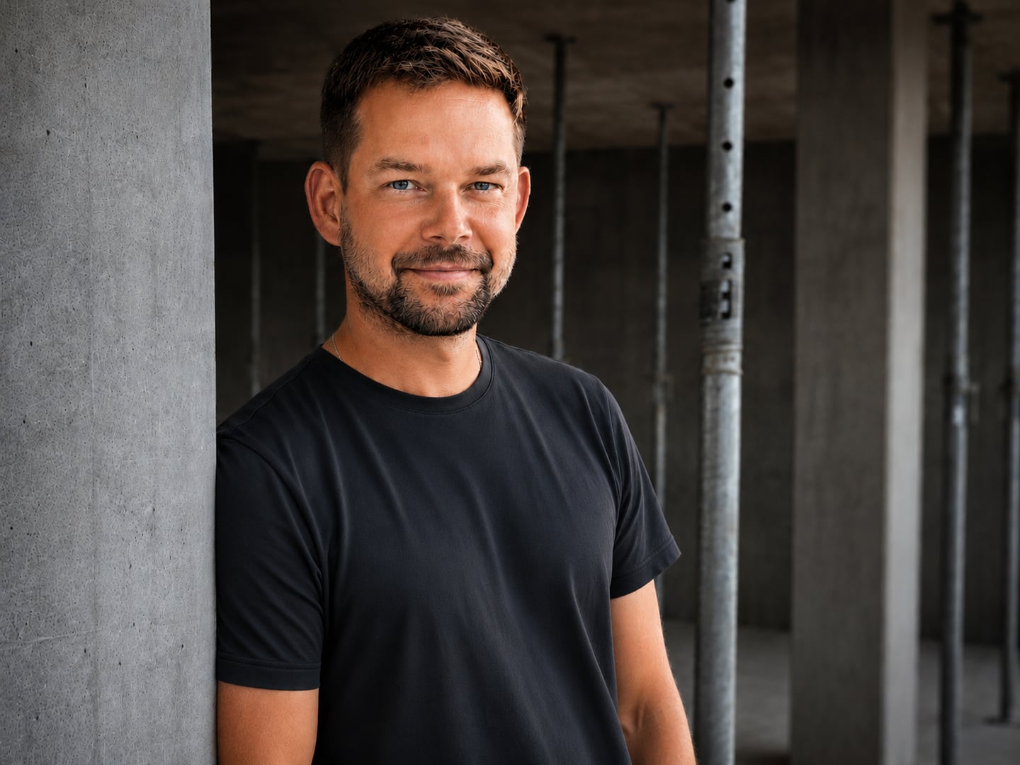 Karel Konopík on site