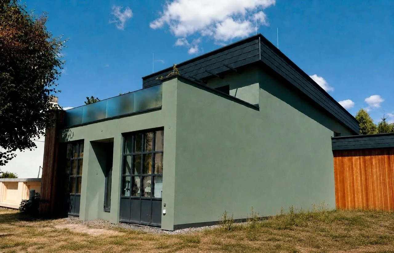 Dokončený rodinný dům v okrese Domažlice