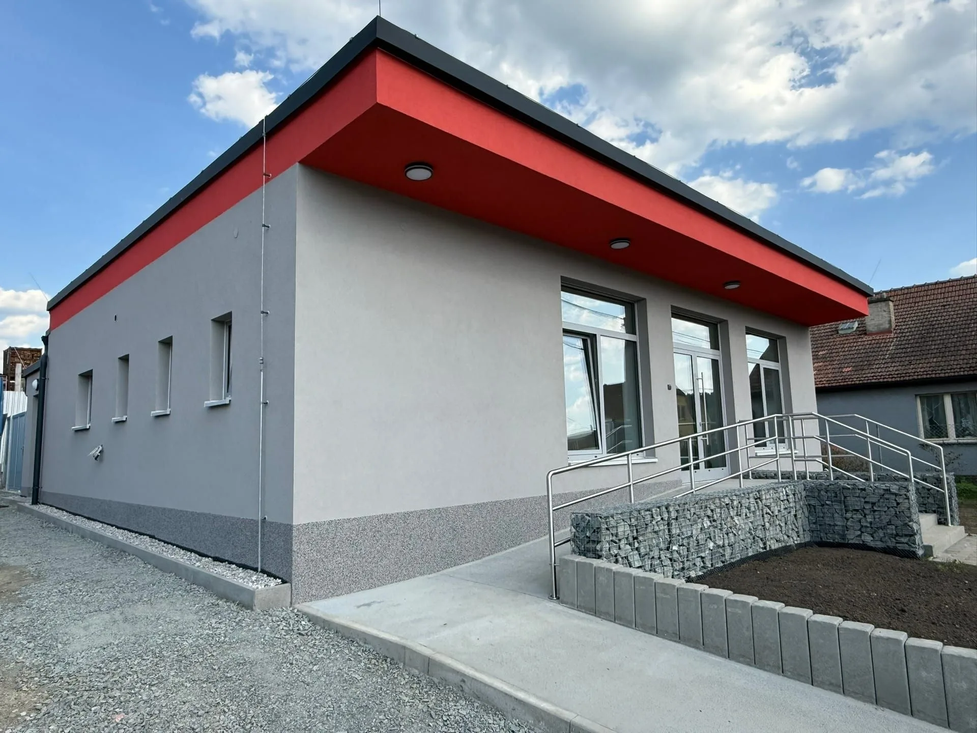 Community building in Křenovy after renovation